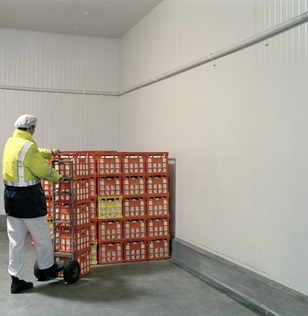 Cheese and Butter Factory at Waranambool, Victoria, featuring BONDOR PIR insulated wall panelling. Lightweight with a fire resistant core, PIR panels are clad in COLORBOND® steel